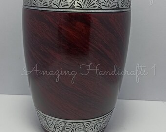 Adult Cremation Urn for Human Ashes, Memorial Funeral Urn, 200 Cubic Inch Urn with Free Adult Urn Bag,Bereavement Memorial Gift