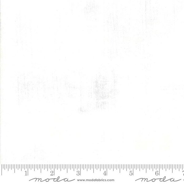 Grunge Basics - Soft Clear Wa - BasicGrey by Moda - White Blender - 100% Cotton - 30150-541