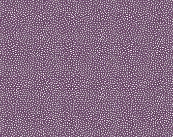 Let it Bloom Collection - Seeds in Purple - Little Forest Atelier for Riley Blake - 100% Quilting Weight Cotton - C14285-PURPLE