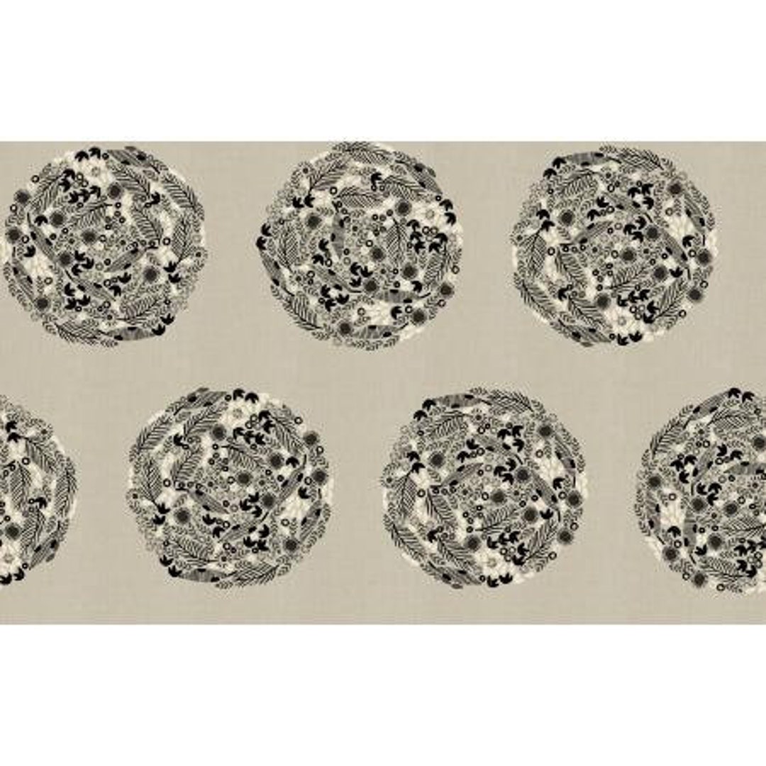 Cotton Steel Homestead Collection by Jeanne Mcgee Bloom White Pepper