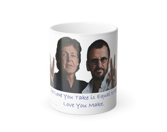 Paul & Ringo Mug 11 oz