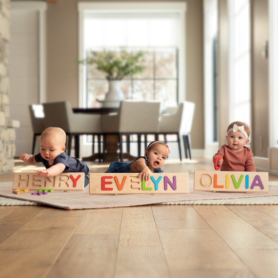 Fat Brain Personalized Wooden Puzzles For Toddlers Personalized