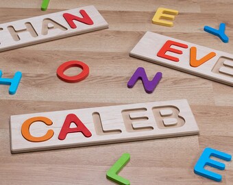 Personalized Name Puzzle Fat Brain Toys Ships in 1-2 Business - Main Image