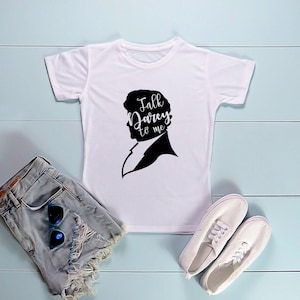 Talk Darcy to me camiseta / Jane Austen / Orgullo y prejuicio / Mr Darcy / bookish / Elizabeth Bennet / Háblame Darcy / mujer y unisex