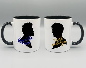 Malec pack mugs / Magnus Bane / Alec Lightwood / hunters / geek / writers / youth literature / bookish