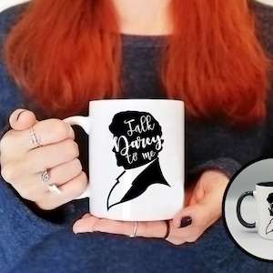 Mug Mr Darcy / Jane Austen / Orgueil et préjugés / Pemberley / livresque / rat de bibliothèque / littérature / cadeau parfait pour les amoureux des livres