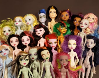 used monster high dolls cheap