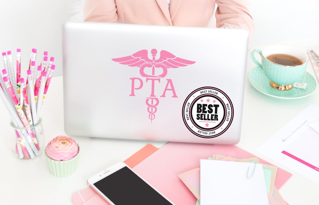 Physical Therapy Assistant Vinyl Decal: PTA Caduceus Car Decal - Etsy