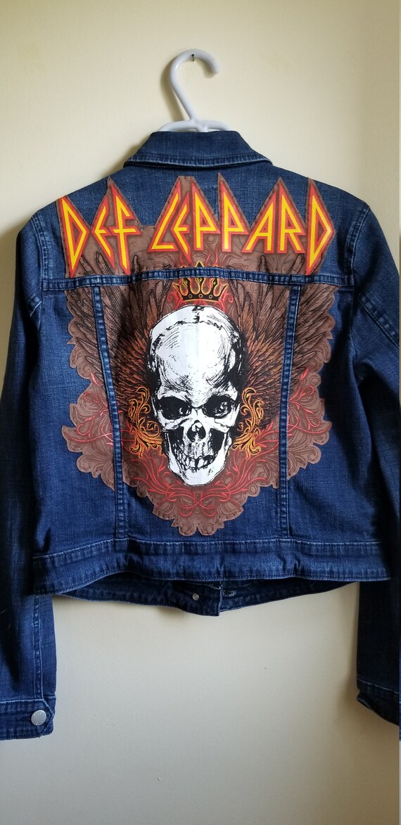 def leppard jean jacket