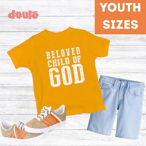 Child of God Christian T-Shirt: Bible Verse Shirt for Boys