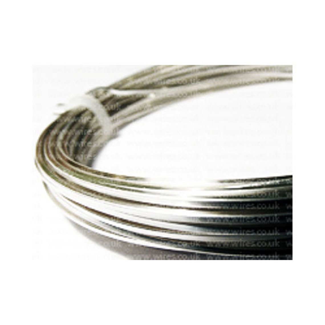 Copper Craft Wire Silver Plated Square 6M Coil 0.8mm Thick Etsy