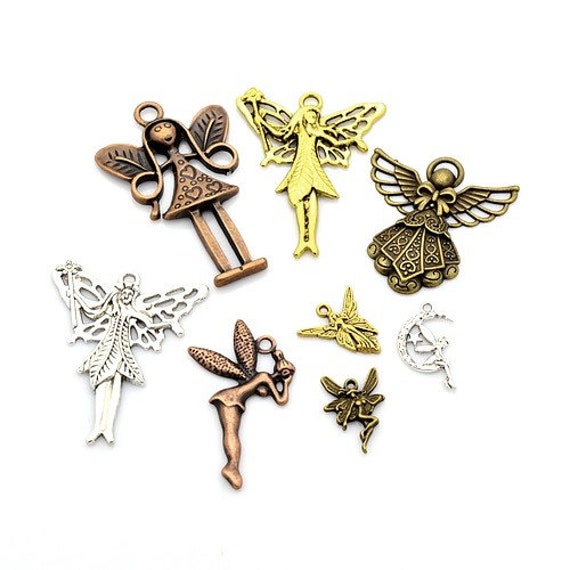 Silver Tone Plated Iron Flower Bead Caps 9mm HA12315 Packet 100