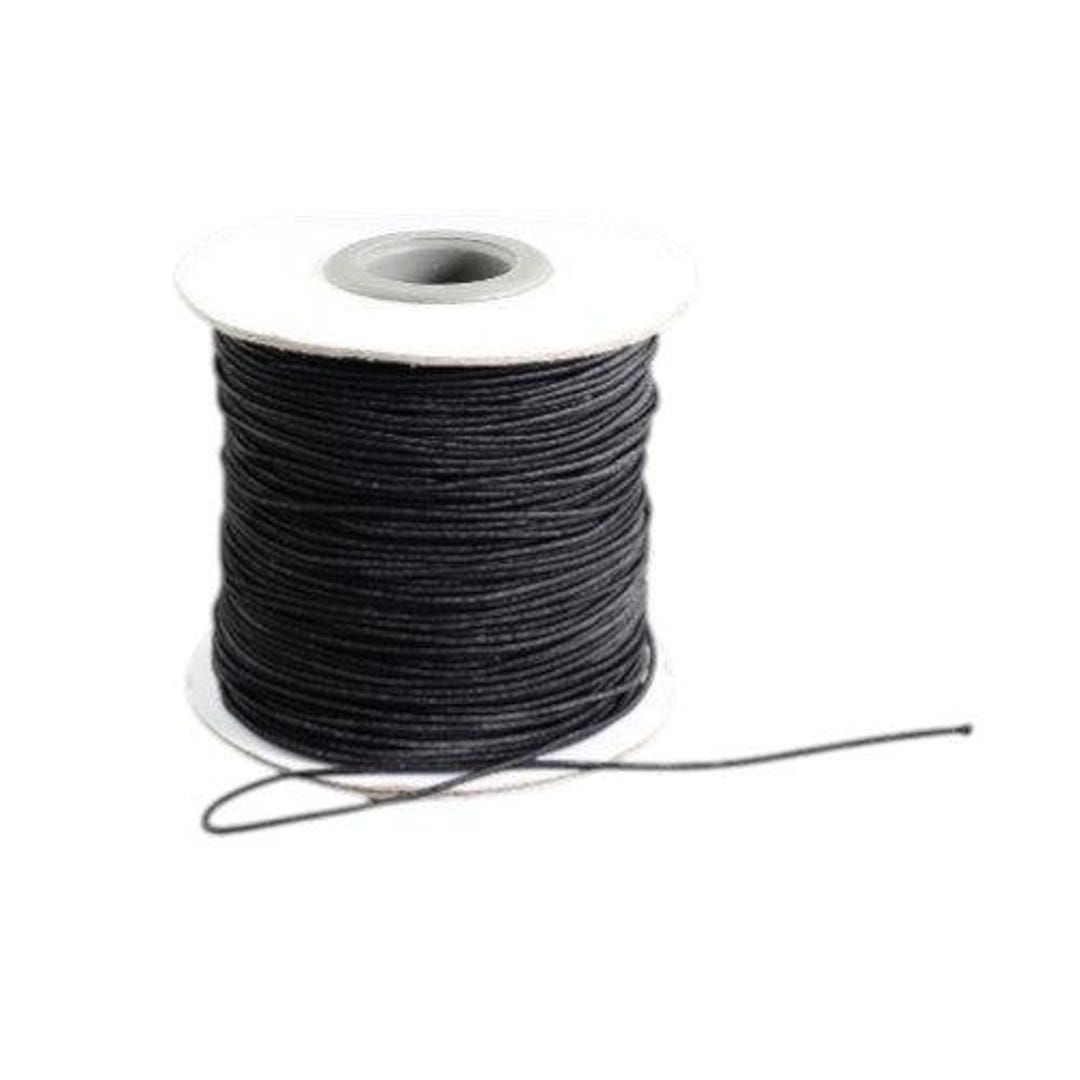 Library String Cord Document String Elastic String Cord Black 10m Continuous Length 1mm Thick - Etsy