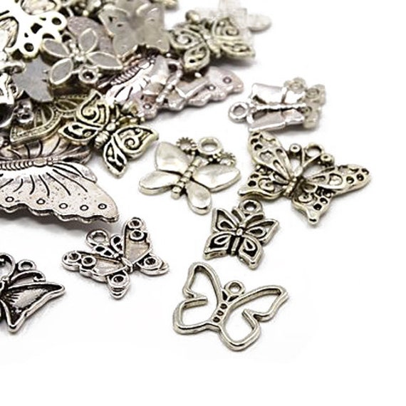 Tree Charm//Pendant Tibetan Antique Silver 5-40mm 30 Grams Accessory Jewellery