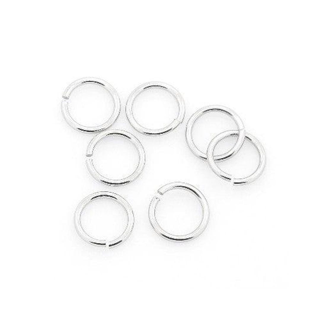 Round Jump Rings 304 Stainless Steel Open Jump Rings Silver Round 1.2x14mm Pack of 25 - Etsy