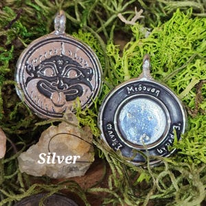 Attic Gorgon Two-Sided Protection Talisman