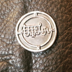 Large Bune Seal Goetic Coin Talisman