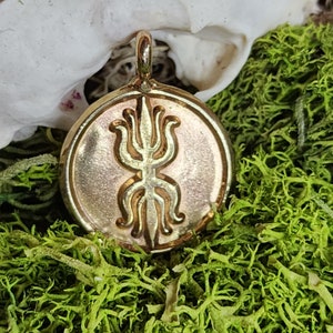 Lightning of Zeus Devotional Pendant - Zeus - Deus - Jupiter