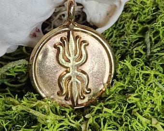 Lightning of Zeus Devotional Pendant - Zeus - Deus - Jupiter