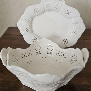 Hartley & Greens Leeds Pottery Prickad Fruktkorg