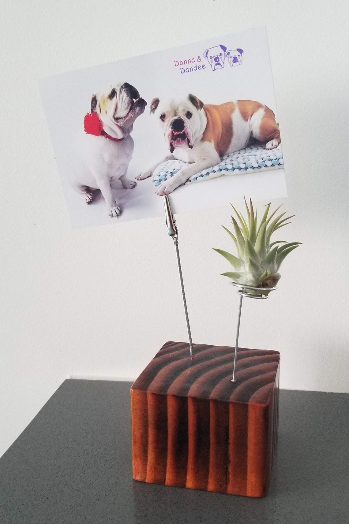 Multi Purpose RusticModern Wood Block Stand Etsy