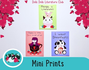 Doki Doki Literatur Club - Mini Prints