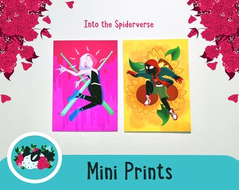 Miles/Gwen Into the Spiderverse - Mini Prints