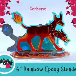Greek Monsters: Cerberus - 6inch Iridescent Acrylic Standee