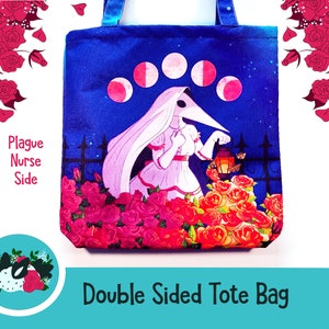 Plague Doctor and Plague Nurse - Double Side Tote