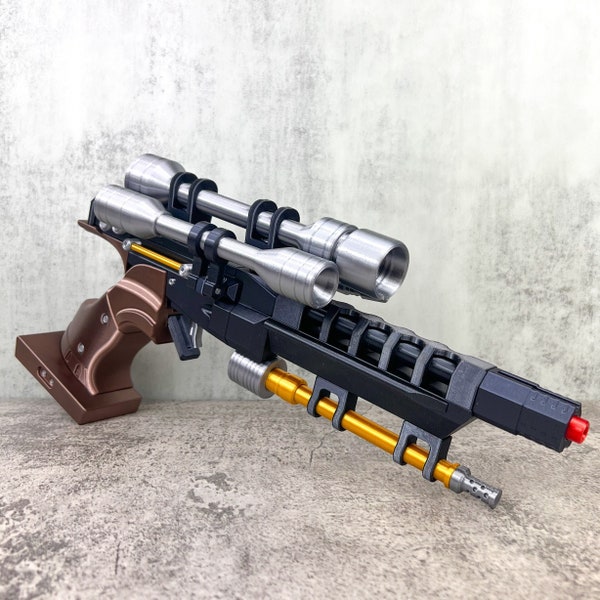 S5 Security Heavy Blaster Cosplay Replica, Larp Props Replica, Mandolorian, Post Apocalyptic Larp Weapon, Cyberpunk Cosplay Prop Weapon