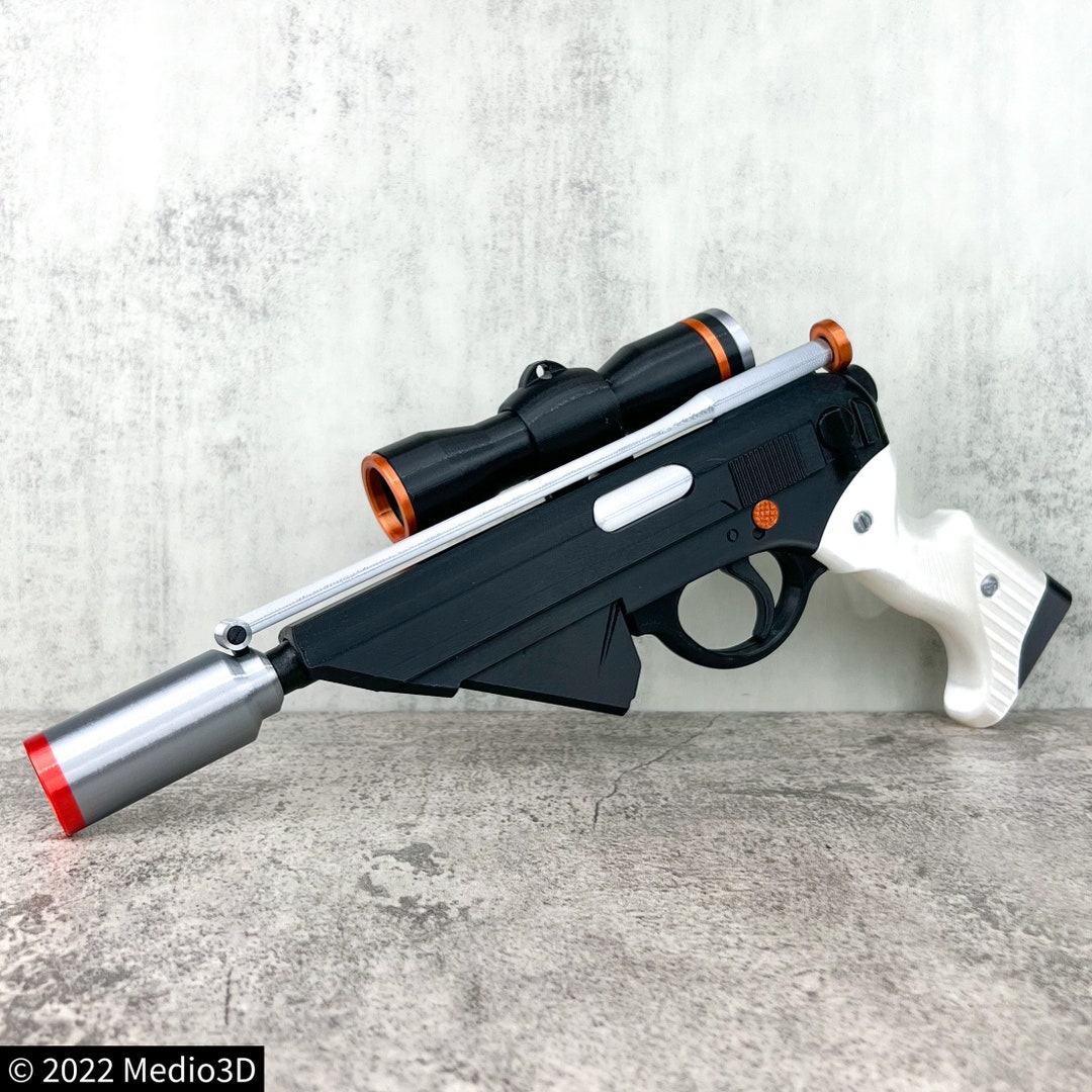 X8 Night Sniper Blaster Cosplay Prop Replica, Post Apocalyptic Larp