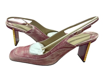 ジバンシィ 1998年春夏コレクション by アレキサンダー・マックイーン ヴィンテージ 90年代 ピンクのハイヒール