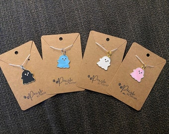 Friendly Ghost Collar Charm