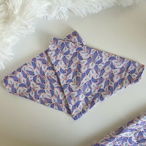 Blush and Berries - Dog Bandana // Over the Collar // Dog, Cat, Pet Bandana