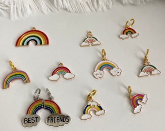 Proud Pup Rainbow Collar Charms