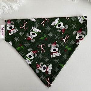 Winter Puppy - Dog Bandana // Over the Collar // Dog, Cat, Pet Bandana