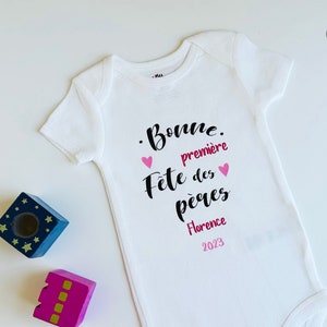 Cache-couche Bonne première Fête des Pères,  bodies Bonne première Fête des Pères, cache-couche fête des pères moustache, idée cadeau papa