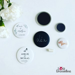 Personalized wedding favor gift x25, personalized magnet favor, original wedding favor, thank you wedding gift, place-mark, Save the Date