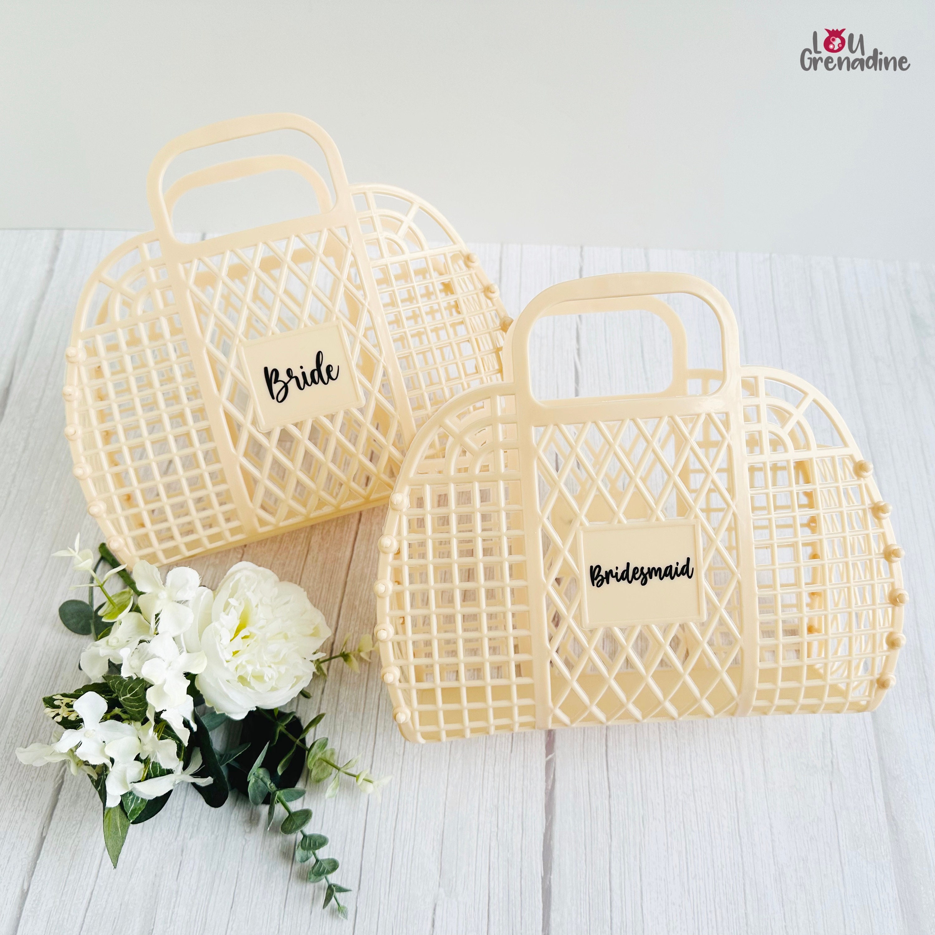Personalized Jelly Bag, Bachelorette Vintage Jelly Bag, Personalized ...
