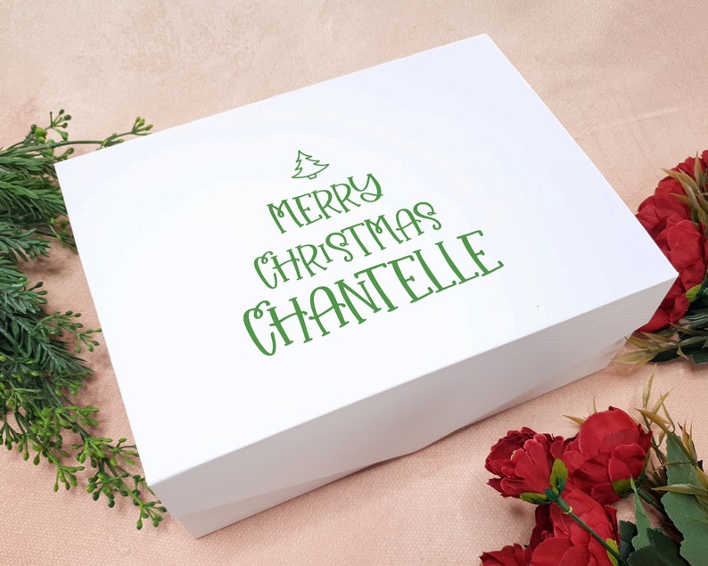 Bespoke Christmas Gift Box/ Holiday Present Box/ Premium Etsy Australia