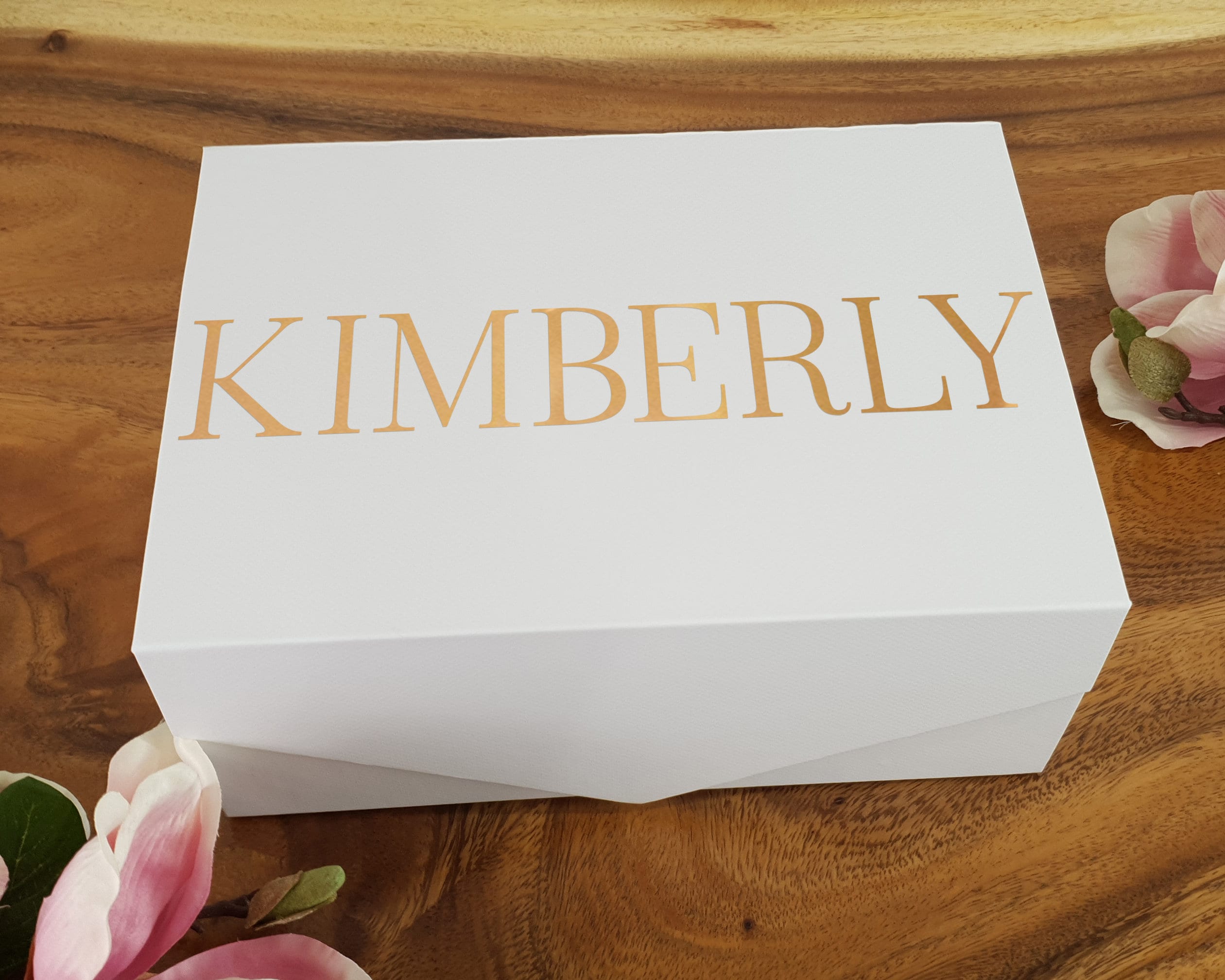 Customised Name Gift Box Decal And Box Only Name Gift Box Namesake 
