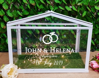 Card and Wishes Personalisation / Wedding Ring Sign / Wedding Sign / Decal ONLY / Wedding decoration / Newly Couple / Save the Date