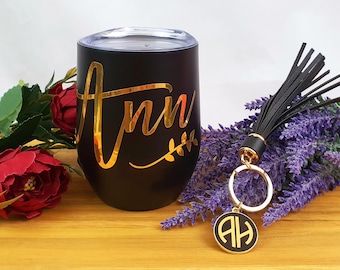 Tumbler and Keychain Gift Set