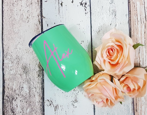 Personalised Gift Cup / Personalised Tumbler / Stainless Steel / Wine Tumbler / Coffee Cup / Gifts for her / Wedding Gift / Anniverary