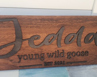 Personalised Name Plague | Rustic Hand Made Home Decor | Personalised Wooden Family Name Plaque | Couple Name Sign | Family Name Sign