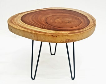 NEW COLLECTION - COF050 Natural Timber Coffee Table