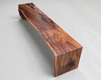 Solid Timber Coffee Table – Modern Slab Design | Blackwood, Monkeypod, or Mountain Ash | Handmade Australian Furniture