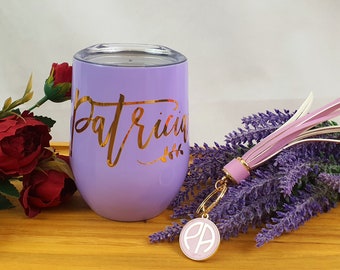 Mother's Day Gift Set / Tumbler and Keychain Gift Set