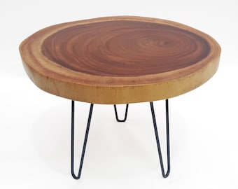 Live Edge Acacia Round Coffee Table | COF069 - NEW COFFEE TABLE Collection