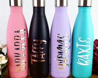 Soft Blue Bottle Personalisation 500ml